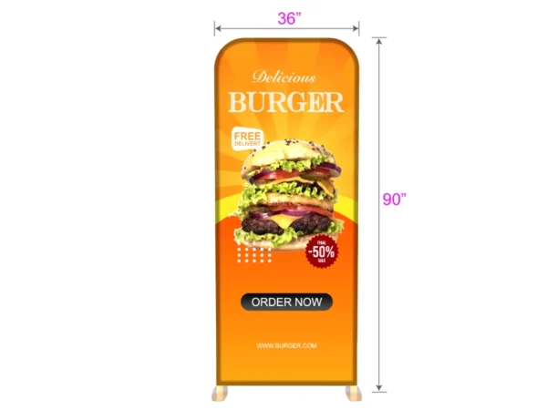 3 ft Freestanding LED backlit backdrop - Image 4