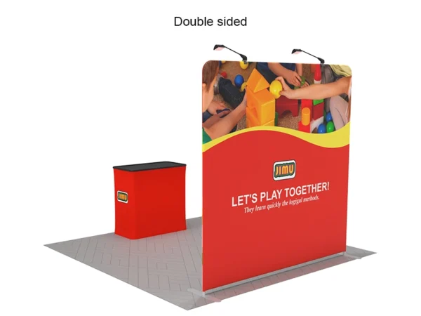 Custom Branded Straight 8ft trade show display kit 01 - Image 5