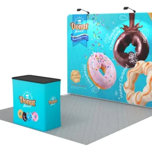 Custom Branded Straight 10ft trade show display kit 02