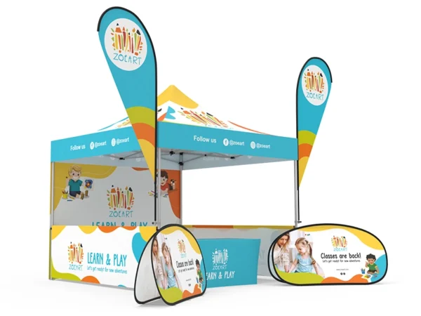 Pop-up Canopy 10x10ft Custom Package 11 - Image 4