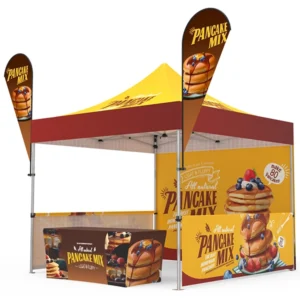 Pop-up Canopy 10x10ft Custom Package 12