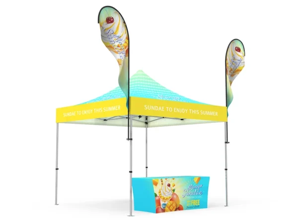Pop-up Canopy 10x10ft Custom Package 13 - Image 4