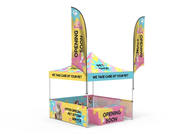 Pop-up Canopy 10x10ft Custom Package 14 - Image 4