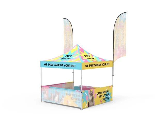 Pop-up Canopy 10x10ft Custom Package 14 - Image 3