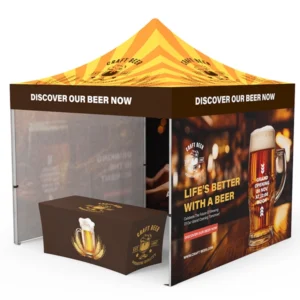 Pop-up Canopy 10x10ft Custom Package 16