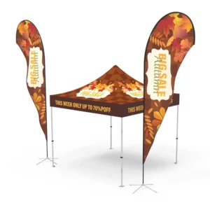 Pop-up Canopy 10x10ft Custom Package 18