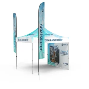 Pop-up Canopy 10x10ft Custom Package 19