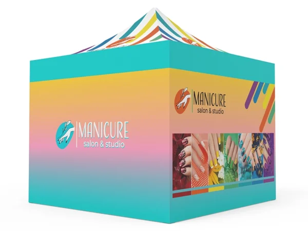 Pop-up Tent with 4x Full Wall