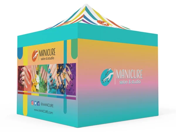 Pop-up Tent with 4x Full Wall - Image 4