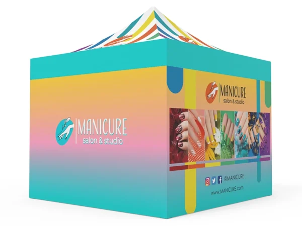 Pop-up Tent with 4x Full Wall - Image 3