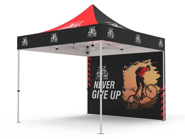 Pop-up Tent with Full Backwall