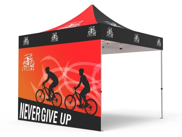 Pop-up Tent with Full Backwall - Image 3