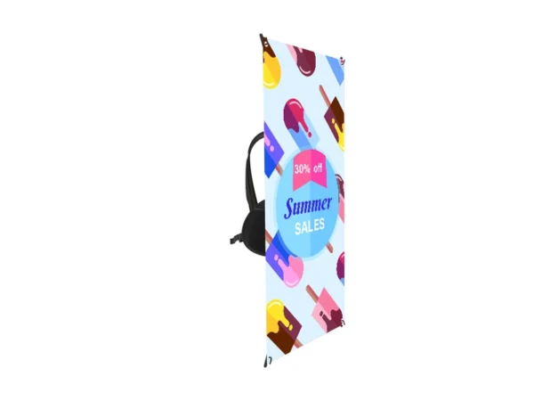 Walking Backpack Flag - X-Shape - Image 4