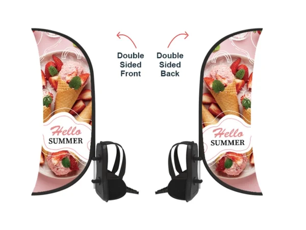 Walking Backpack Flag - Arch - Image 2