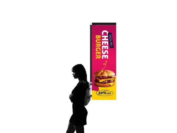 Walking Backpack Flag - Rectangular - Image 5