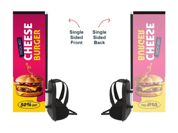 Walking Backpack Flag - Rectangular - Image 3